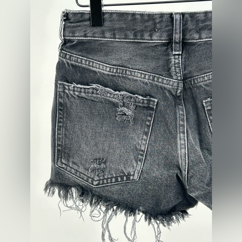 Free People We The Free Good Times Relaxed Shorts- Size 25-‎ Black - Picture 13 of 13